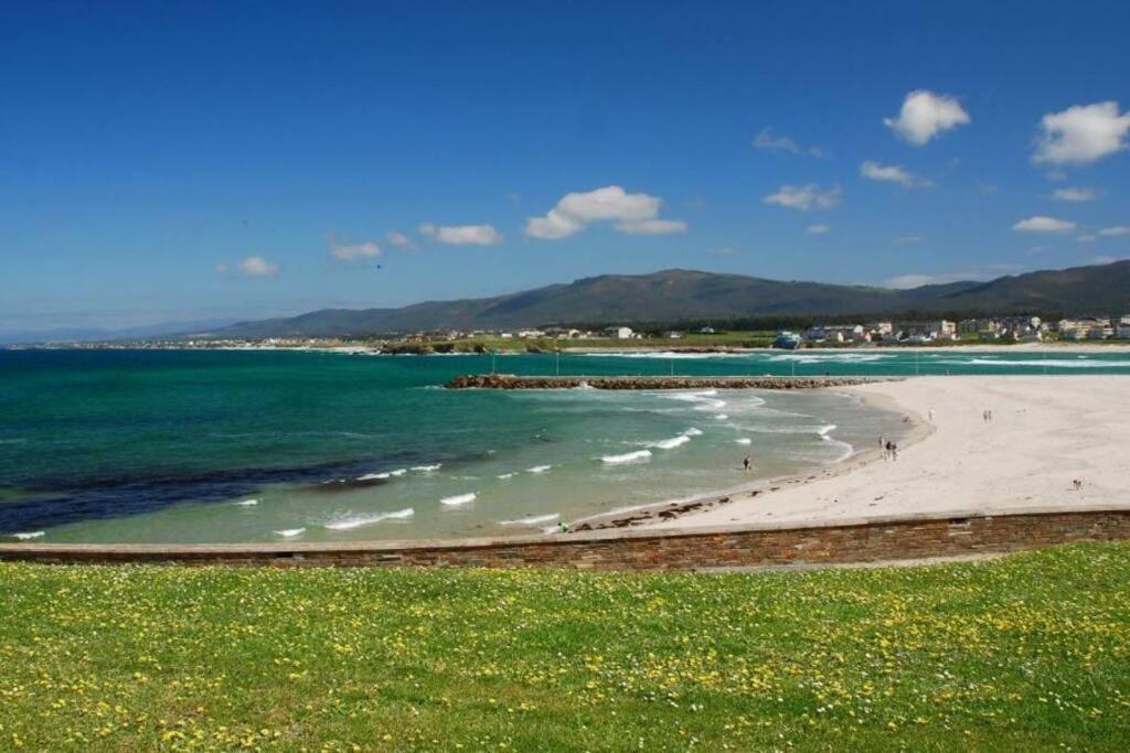 Apartamento Playa A Rapadoira Con Terraza Foz Kültér fotó
